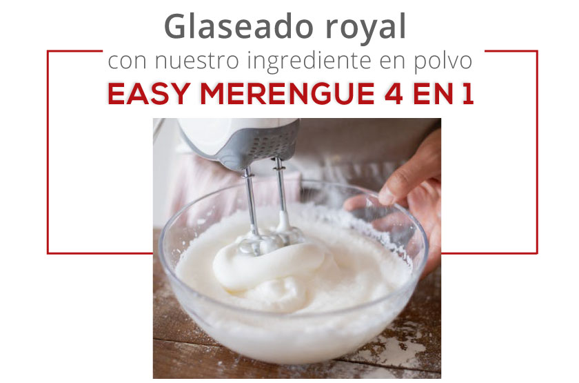 Easy merengue Glaseado Royal Landing